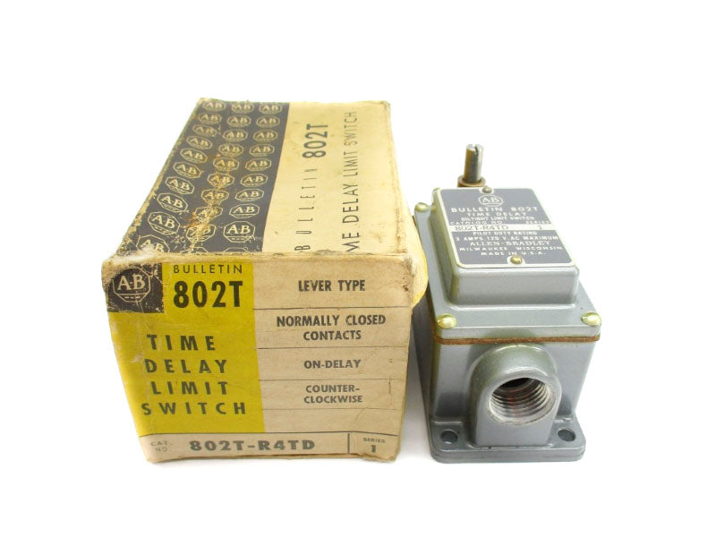 ALLEN BRADLEY 802T-R4TD SER. 1 120VAC 3A (BK/YL) NSMP