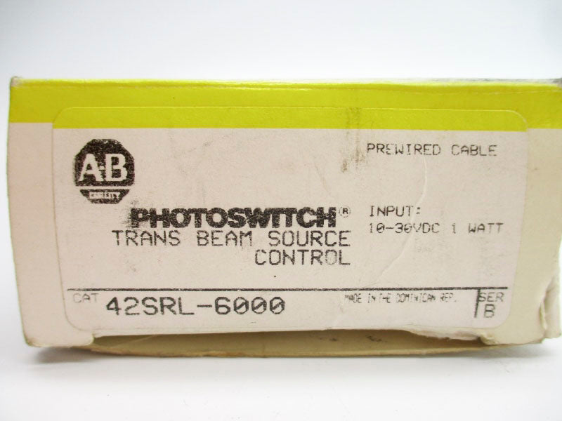 ALLEN BRADLEY 42SRL-6000 SER. B 10-30VDC (BK/YL) NSMP