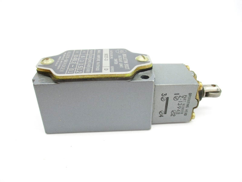 ALLEN BRADLEY 802T-D SER. D 600VAC 6A (BK/YL) NSMP