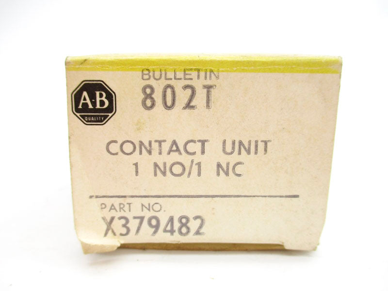 ALLEN BRADLEY X379482 (BK/YL) NSMP