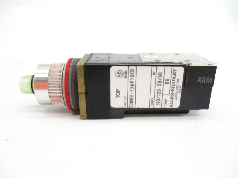 ALLEN BRADLEY 800MR-FXNP16XA SER. D 120V (GY/BL) NSMP