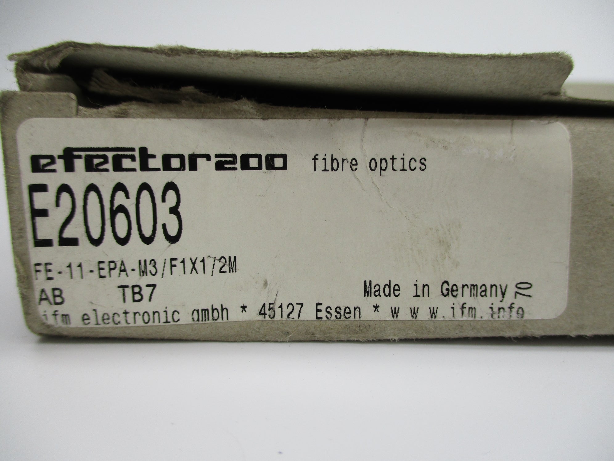 IFM EFECTOR E20603 FE-11-EPA-M3/F1X1/2M NSMP