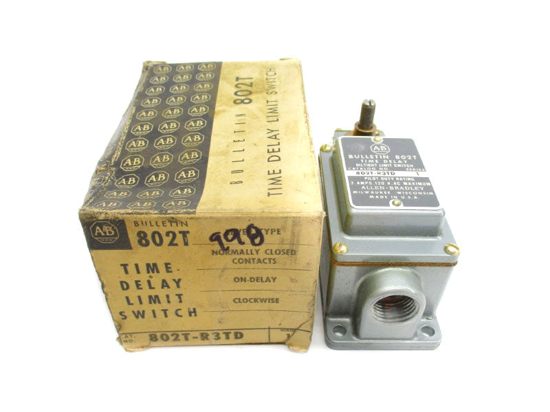 INDUSTRIAL SPARE PART 802T-R3TD SER. 1 120VAC 3A (BK/YL) NSMP