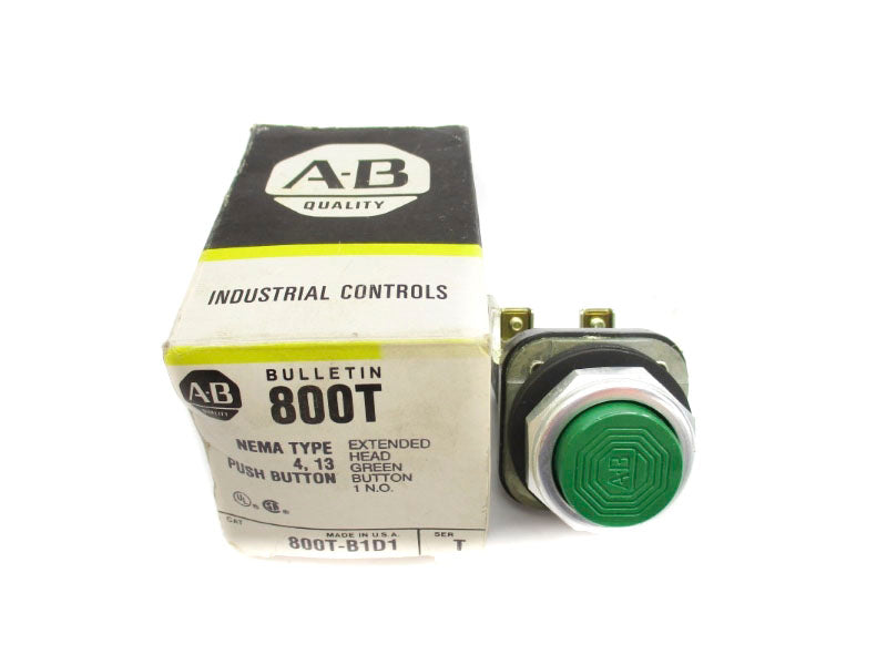 ALLEN BRADLEY 800T-B1D1 SER. T (BK/YL) NSMP