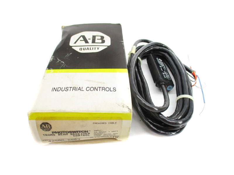 ALLEN BRADLEY 42SRR-6003 SER. B 10-30VDC (BK/YL) NSMP
