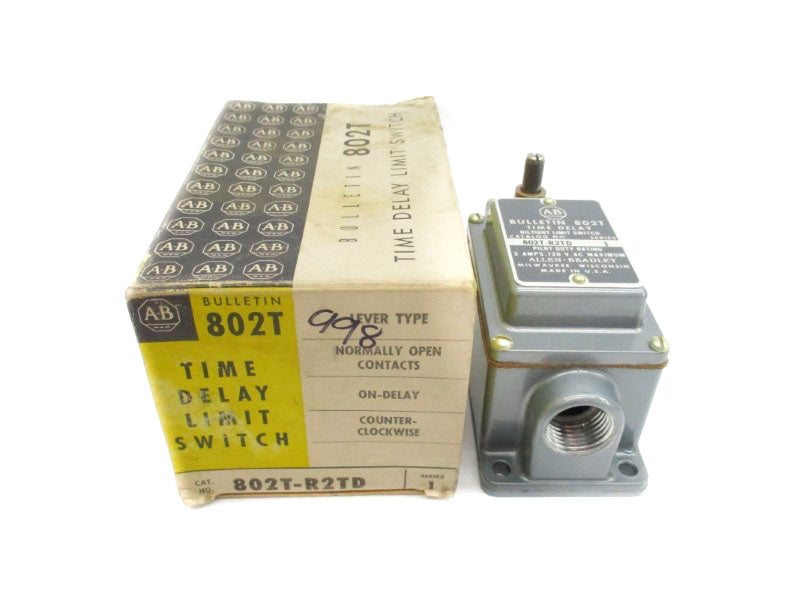 ALLEN BRADLEY 802T-R2TD SER. 1 120VAC 3A (BK/YL) NSMP