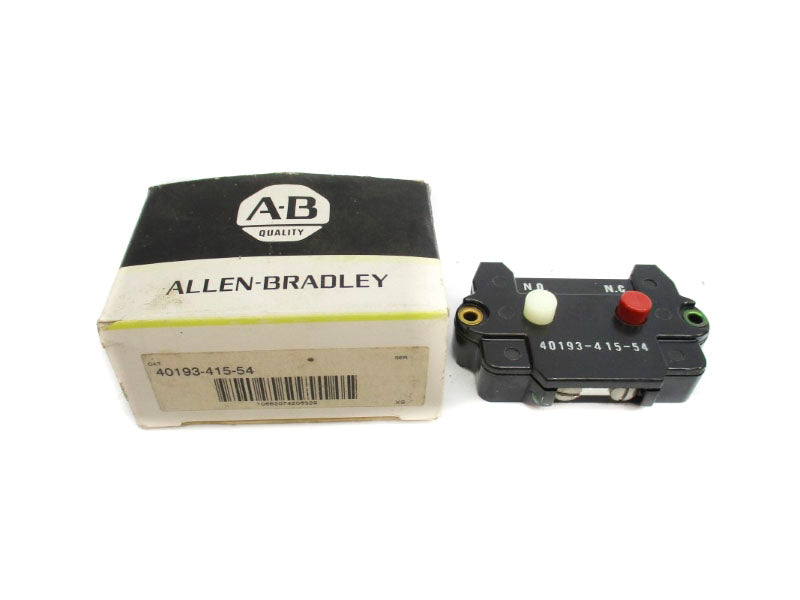ALLEN BRADLEY 40193-415-54 600VAC (BK/YL) NSMP
