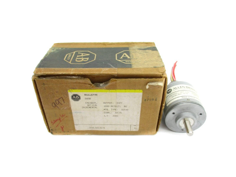 ALLEN BRADLEY 845N-NXC7674 SER. A (BR/YL) NSMP