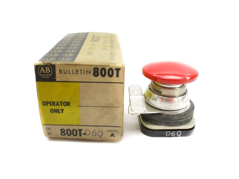 ALLEN BRADLEY 800T-D6Q SER. A (BK/YL) NSMP
