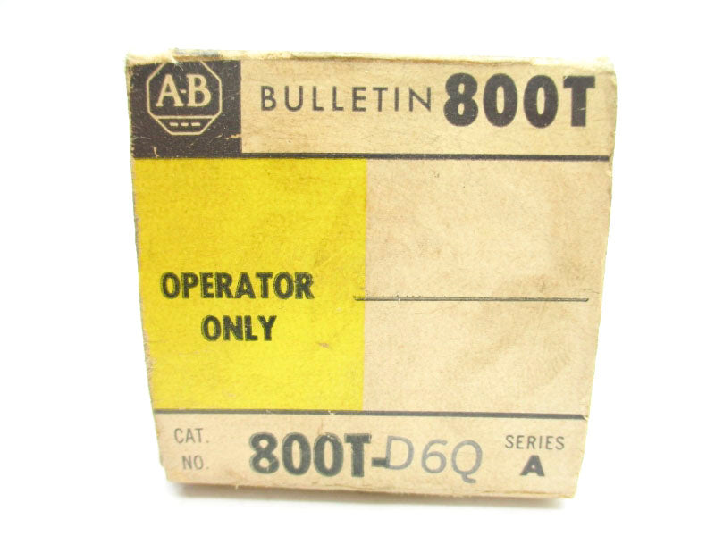 ALLEN BRADLEY 800T-D6Q SER. A (BK/YL) NSMP