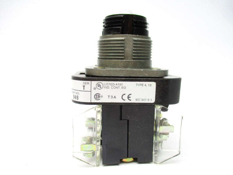 ALLEN BRADLEY 800T-FXNQ10 A1 SER. T 120V (AS PICTURED) NSNP