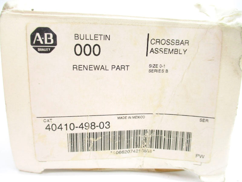ALLEN BRADLEY 40410-498-03 (WH) NSMP