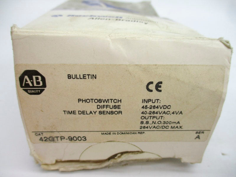 ALLEN BRADLEY 42GTP-9003 SER. A 40-264VAC (GY/BL) NSMP