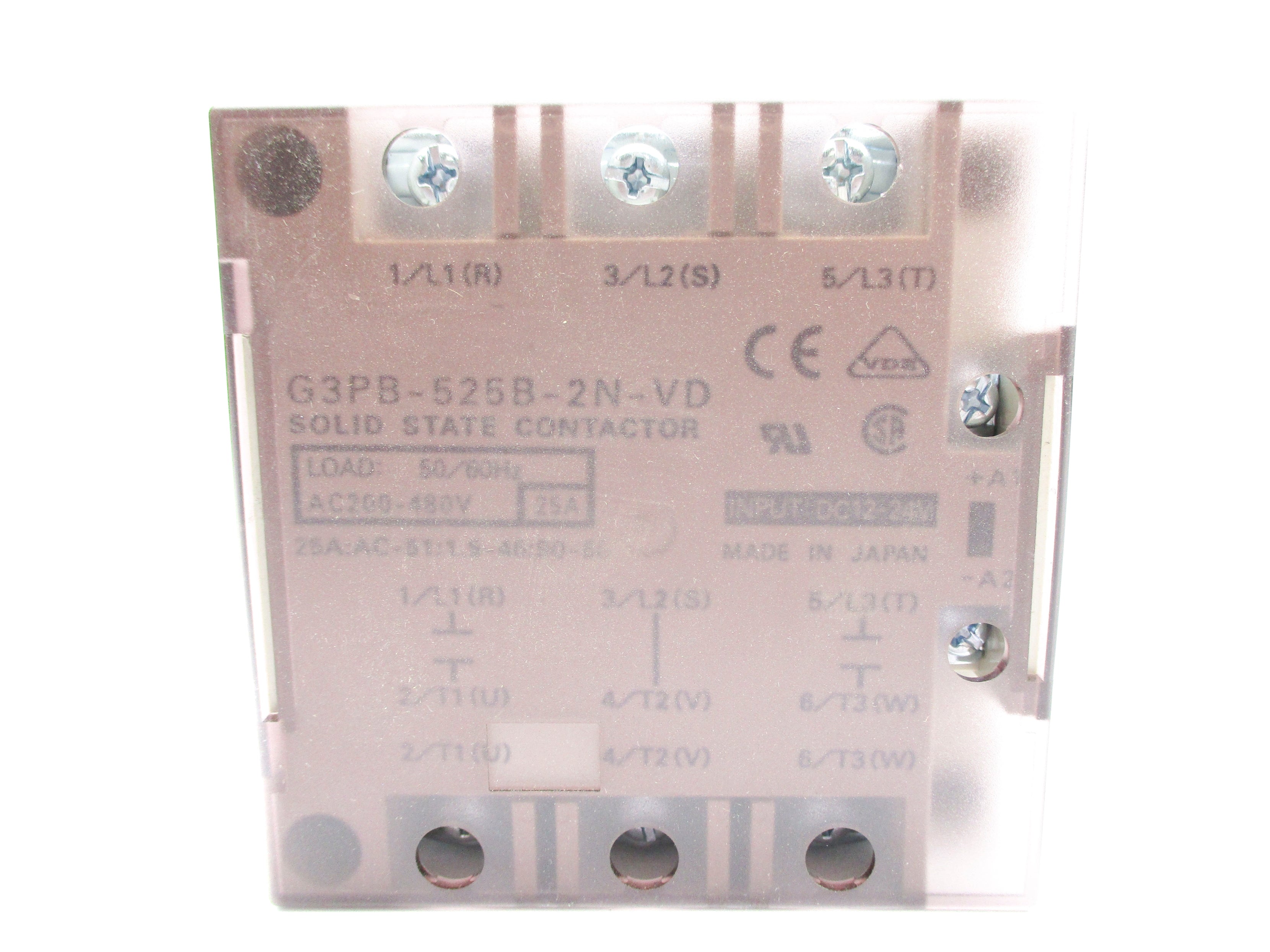 OMRON G3PB-525B-2N-VD 200-480VAC NSNP
