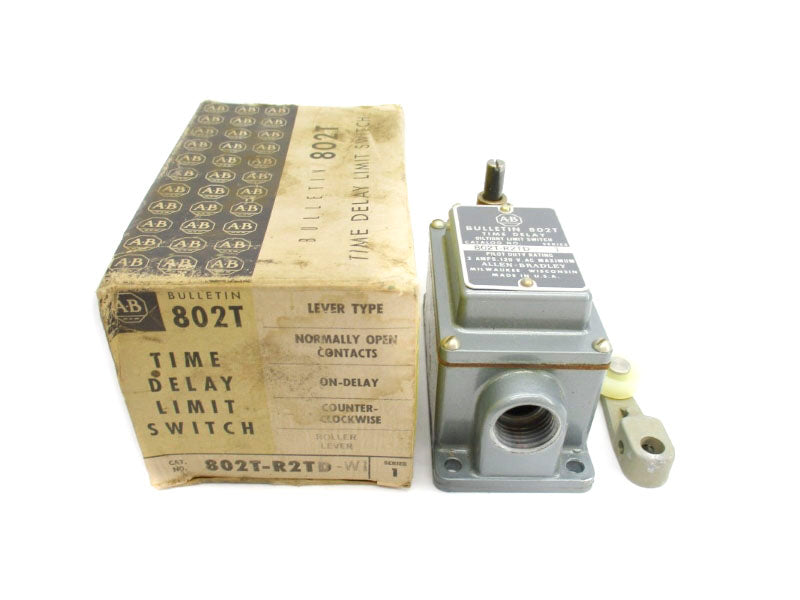 ALLEN BRADLEY 802T-R2TD-W1 SER. 1 120VAC 3A (BK/YL) NSMP