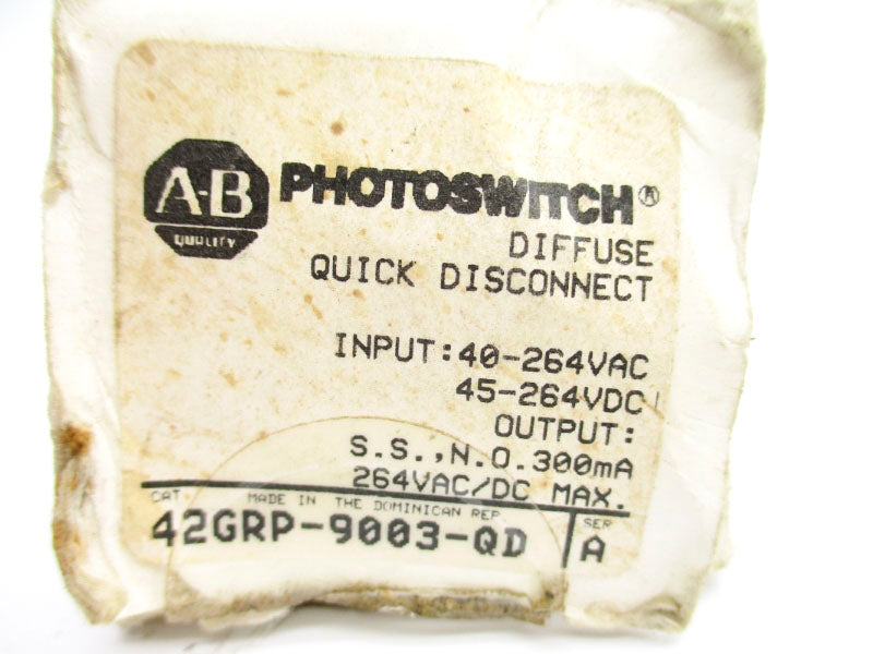 ALLEN BRADLEY 42GRP-9003-QD SER. A 40-264VAC (WH) NSMP
