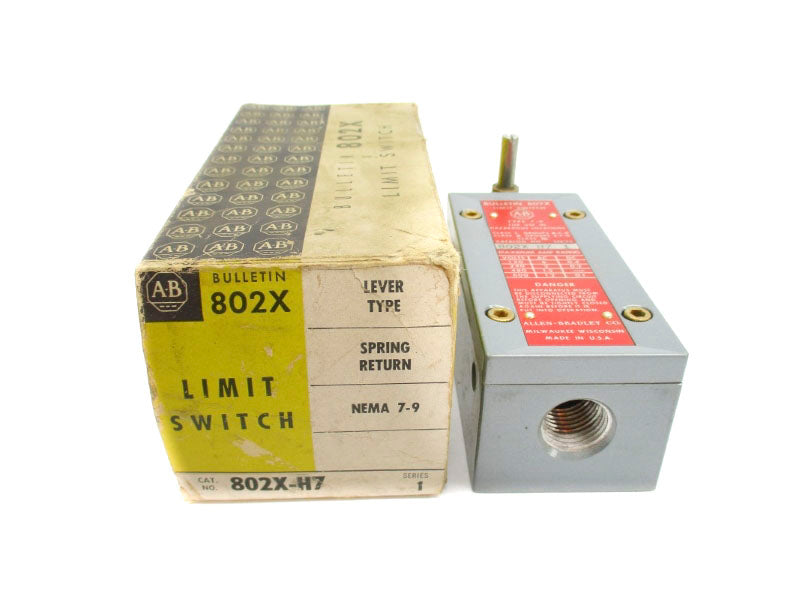 ALLEN BRADLEY 802X-H7 SER. 1 600VAC 6A (BK/YL) NSMP