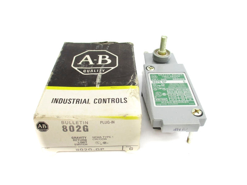 ALLEN BRADLEY 802G-GP SER. G 120-600VAC 30A (BK/YL) NSMP
