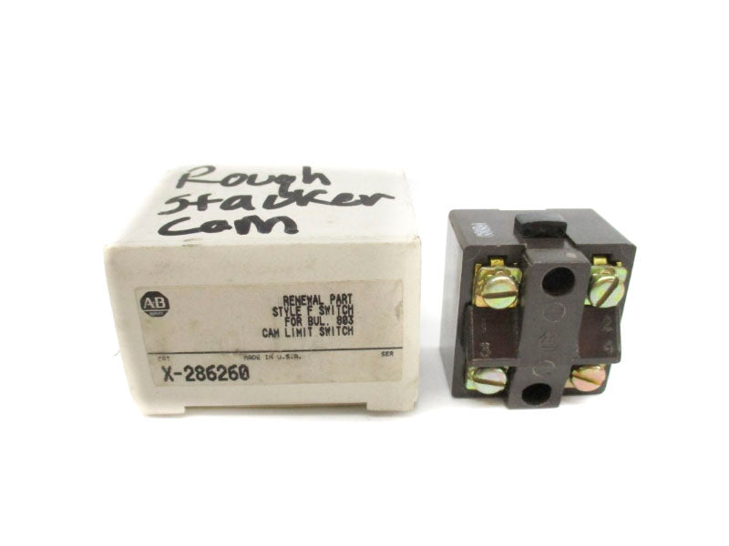 ALLEN BRADLEY X-286260 (WH) NSMP
