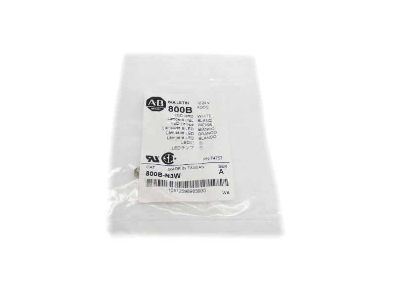 ALLEN BRADLEY 800B-N3W SER. A 12-24VAC/DC NSMP