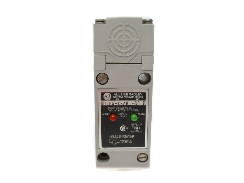 ALLEN BRADLEY 802PR-XBAB1-S6 SER. E 20-250VAC/DC NSNP
