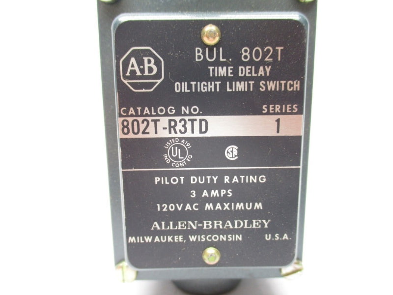 INDUSTRIAL SPARE PART 802T-R3TD SER. 1 120VAC 3A NSNP