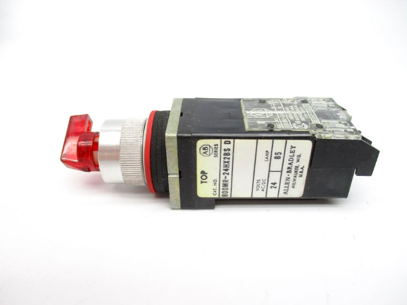 ALLEN BRADLEY 800MR-24HX2BS SER. D 24VAC/DC NSNP