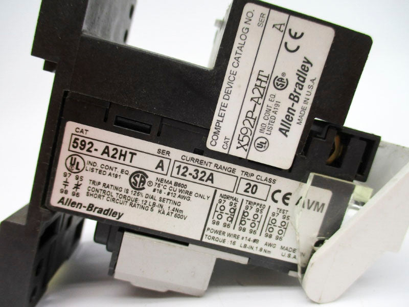 ALLEN BRADLEY 592P-A2HT SER. A 600V 12-32A NSNP