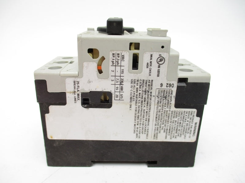 ALLEN BRADLEY 140M-D8N-C25 SER. C 690V 25A NSNP