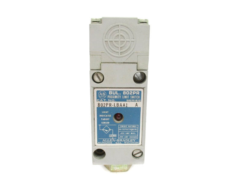 ALLEN BRADLEY 802PR-LBAA1 SER. A 40-132VAC 0.025A UNMP