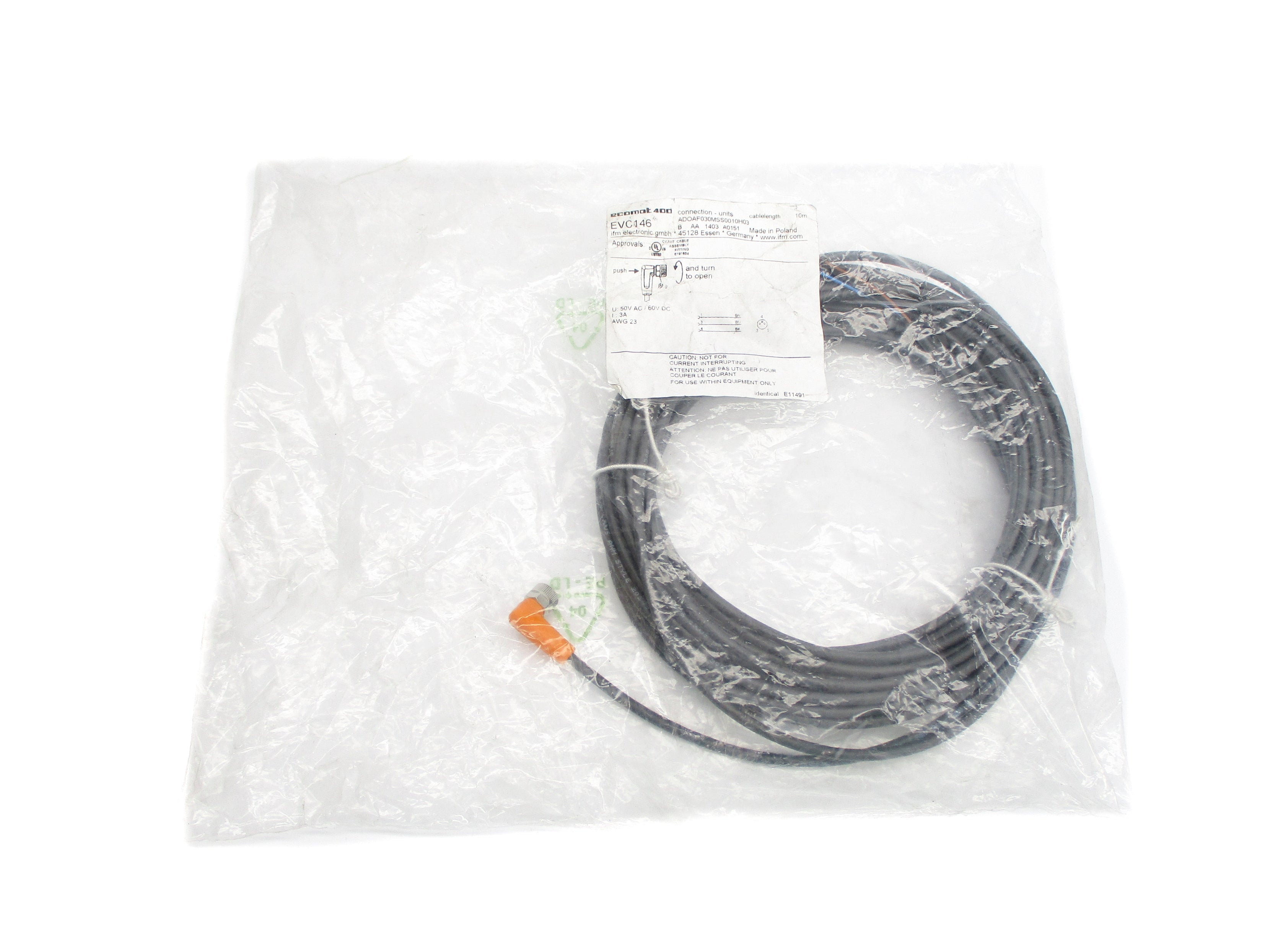 IFM EFECTOR EVC146 ADOAF030MSS0010H03 NSMP