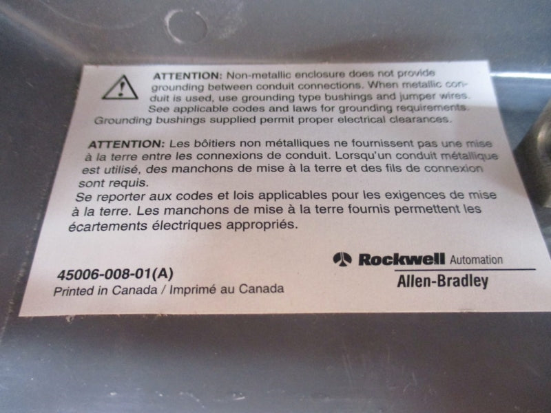 ALLEN BRADLEY 45006-008-01(A) UNMP