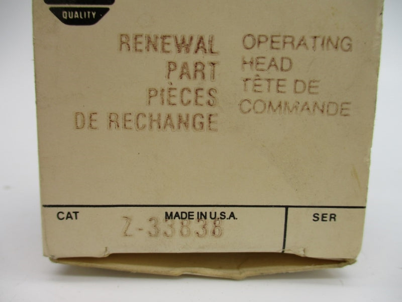 ALLEN BRADLEY Z-33838 (BK/YL) NSMP