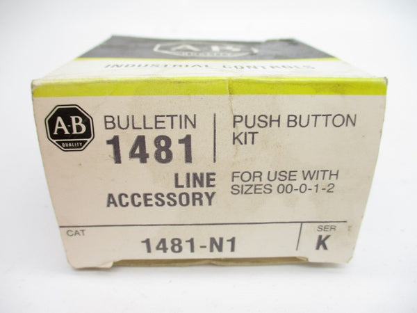 ALLEN BRADLEY 1481-N1 SER. K (BK/YL) NSMP