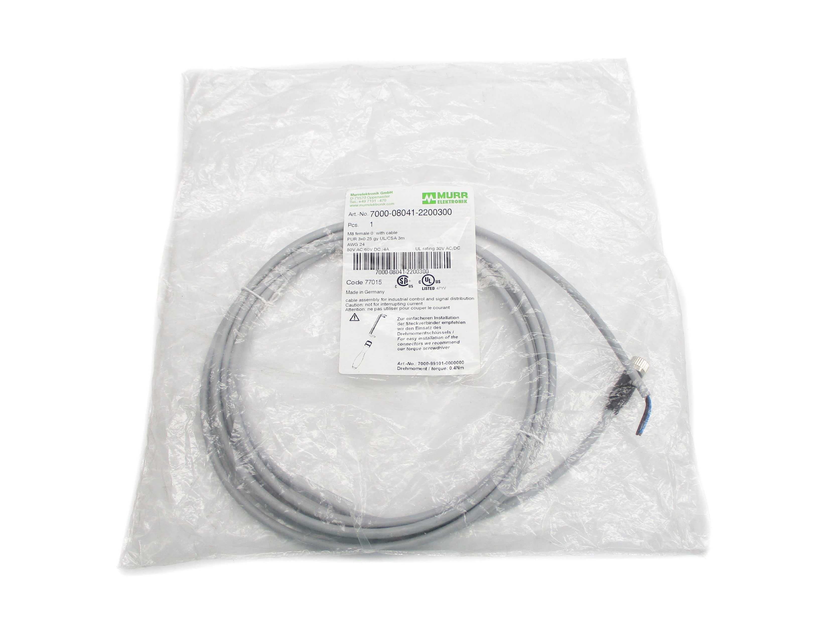 MURR ELEKTRONIK 7000-08041-2200300 NSMP