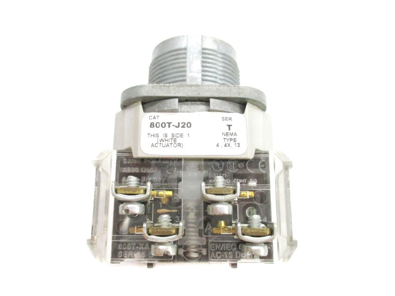 ALLEN BRADLEY 800T-J20A SER. T (AS PICTURED) NSNP