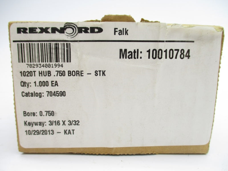 REXNORD 704590 10010784 1020T .750" NSMP