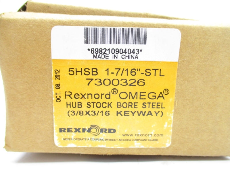 REXNORD 7300326 5HSB 1-7/16"-STL NSMP