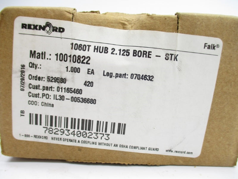 REXNORD 0704632 10010822 1060T 2.125" NSMP