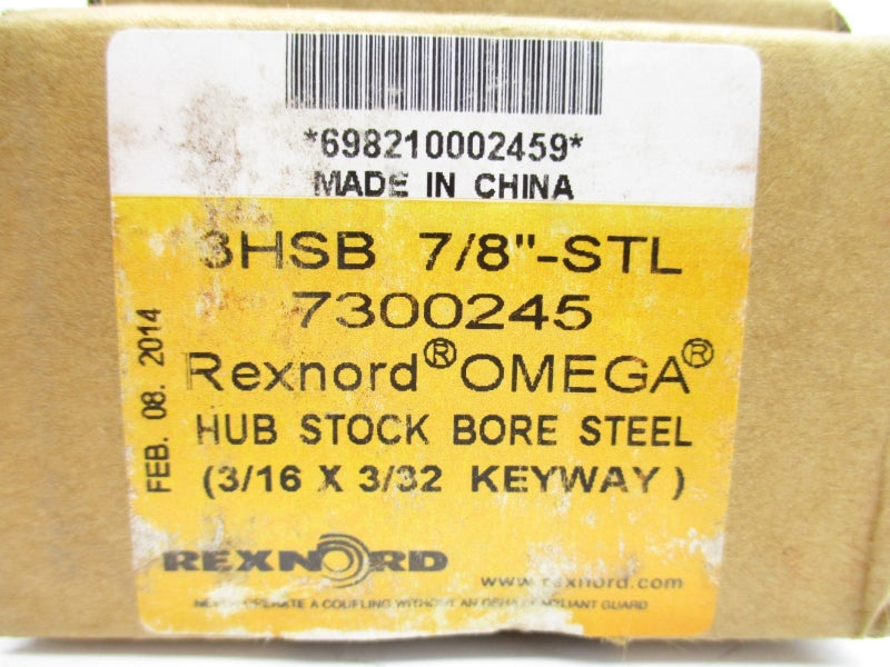 REXNORD 7300245 3HSB 7/8"-STL NSMP