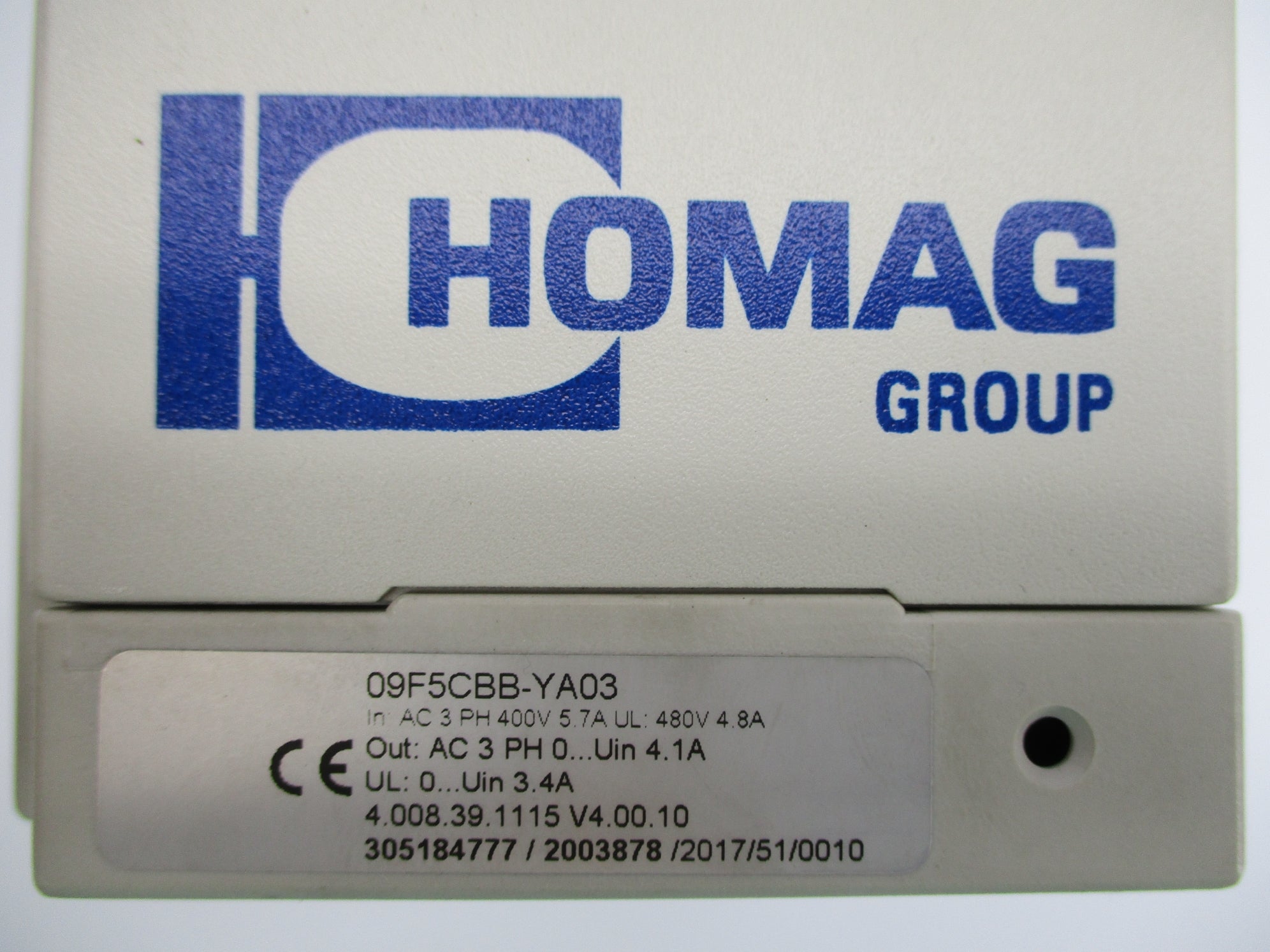 HOMAG 09F5CBB-YA03 NSNP