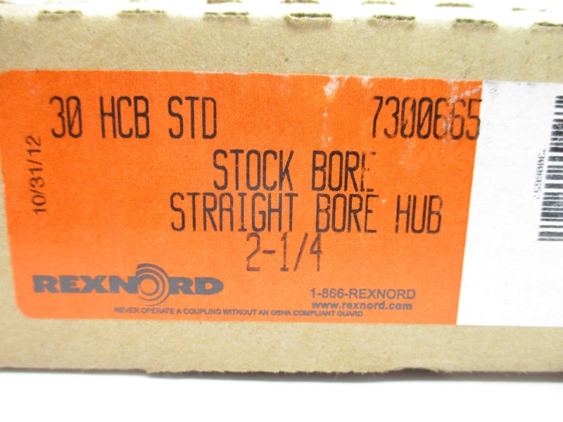 REXNORD 7300665 30HCB STD 2-1/4" NSMP