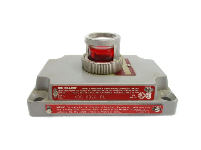 KILLARK XCS-0B24-RL 125VAC NSNP