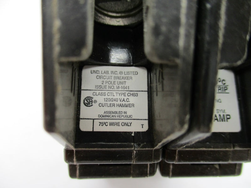 CUTLER HAMMER CHB32100 120/240VAC 100A UNMP