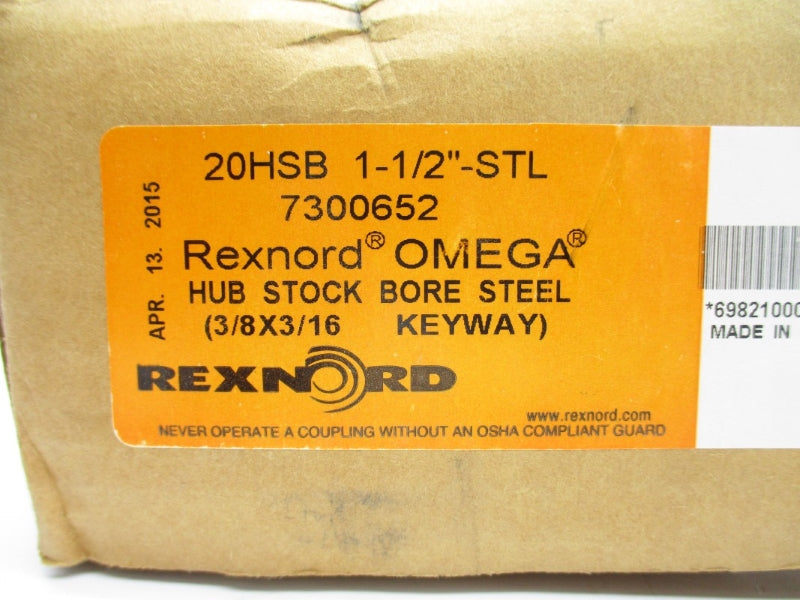 REXNORD 7300652 20HSB 1-1/2"-STL NSMP