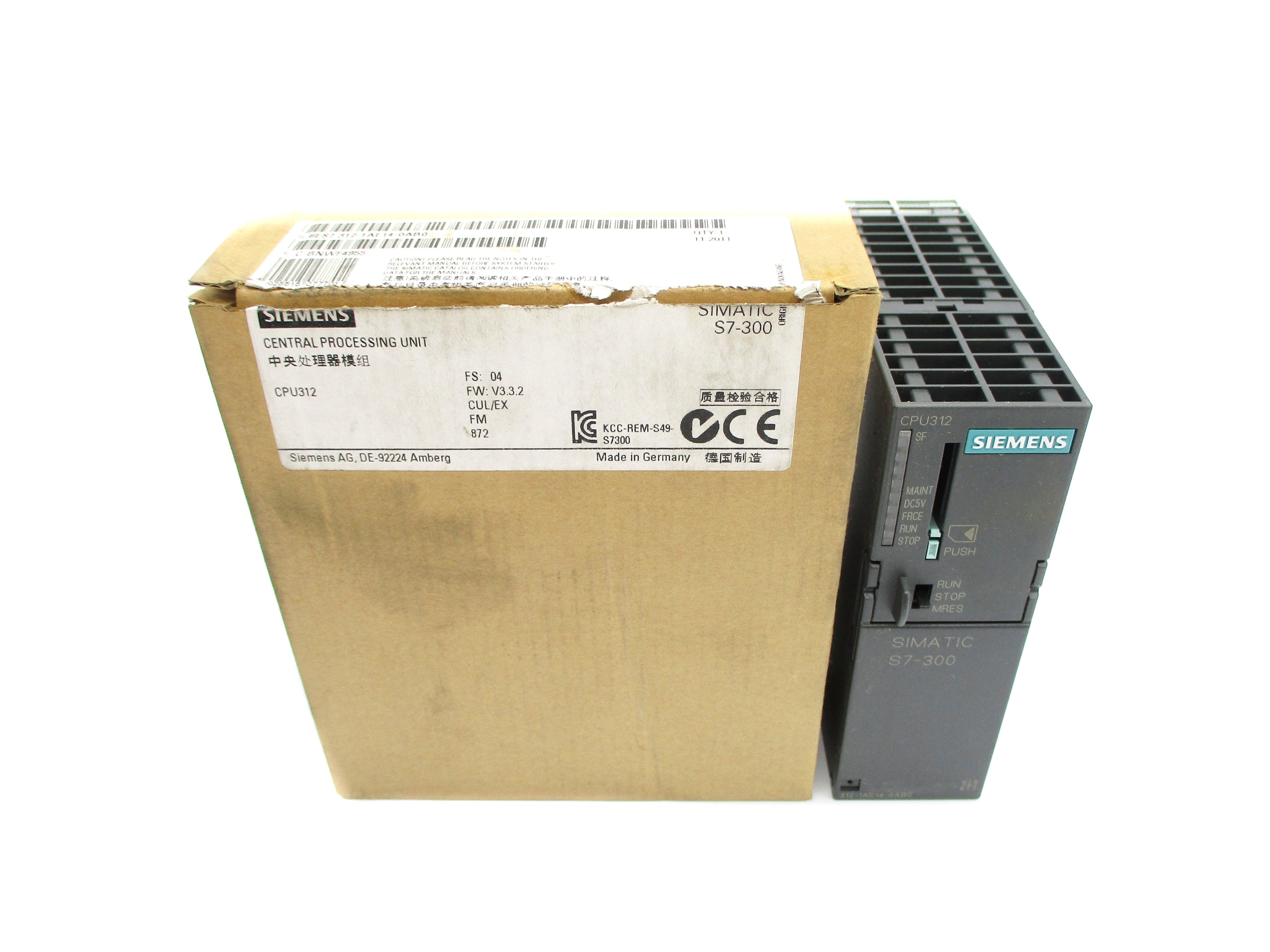 SIEMENS 6ES7312-1AE14-0AB0 NSMP