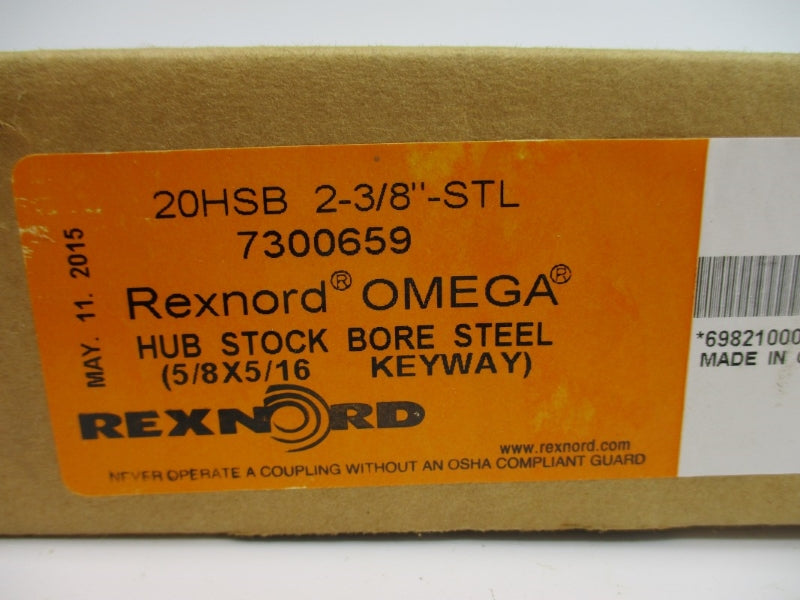 REXNORD 7300659 20HSB 2-3/8"-STL NSMP
