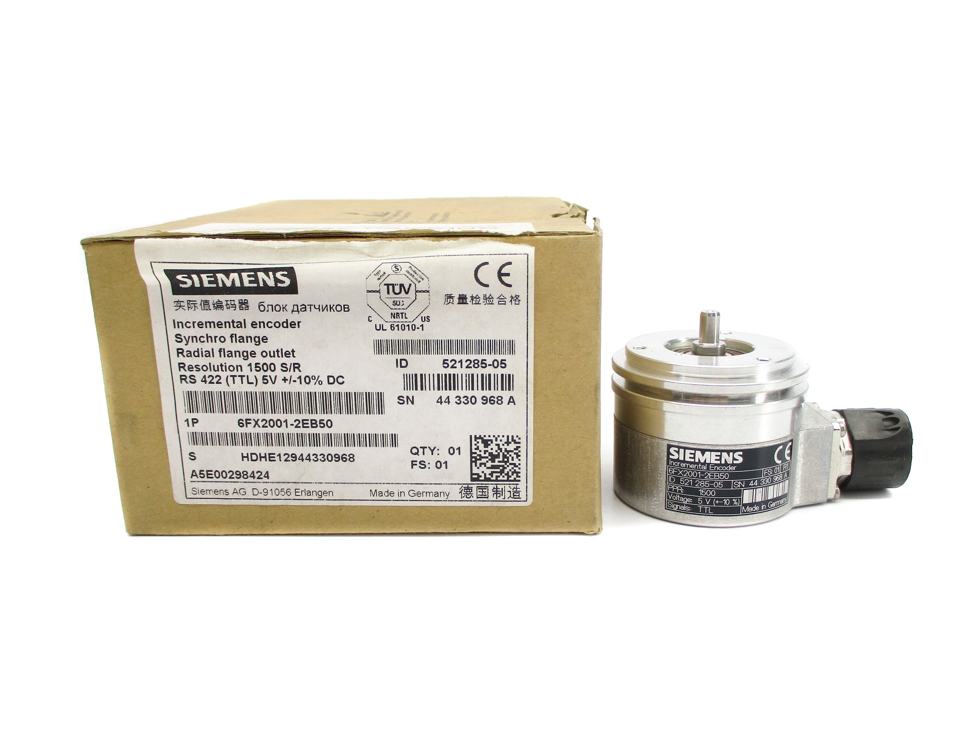 SIEMENS 6FX2001-2EB50 NSMP