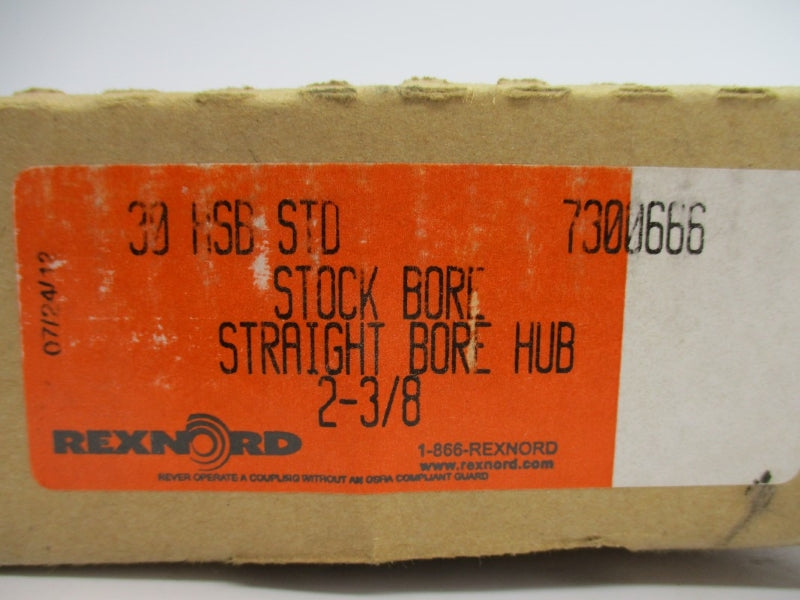 REXNORD 7300666 30HSB STD 2-3/8" NSMP