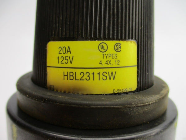 HUBBELL HBL2311SW 125V 20A UNMP